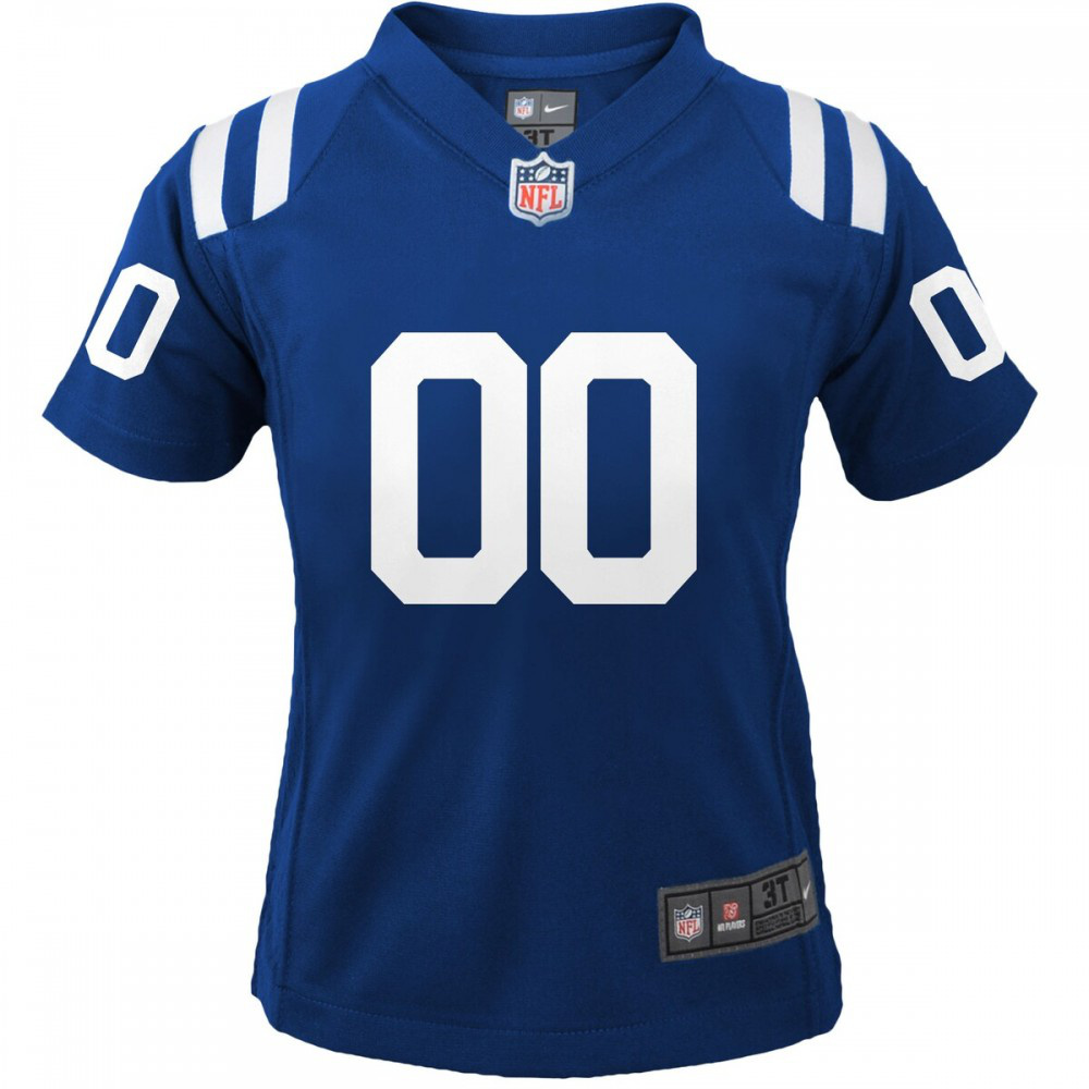 Nike Indianapolis Colts Youth Custom Game Jersey - Royal-GridironStore